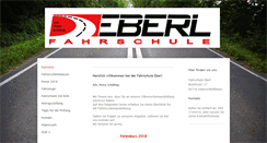 Desktop Screenshot of fahrschule-eberl.de